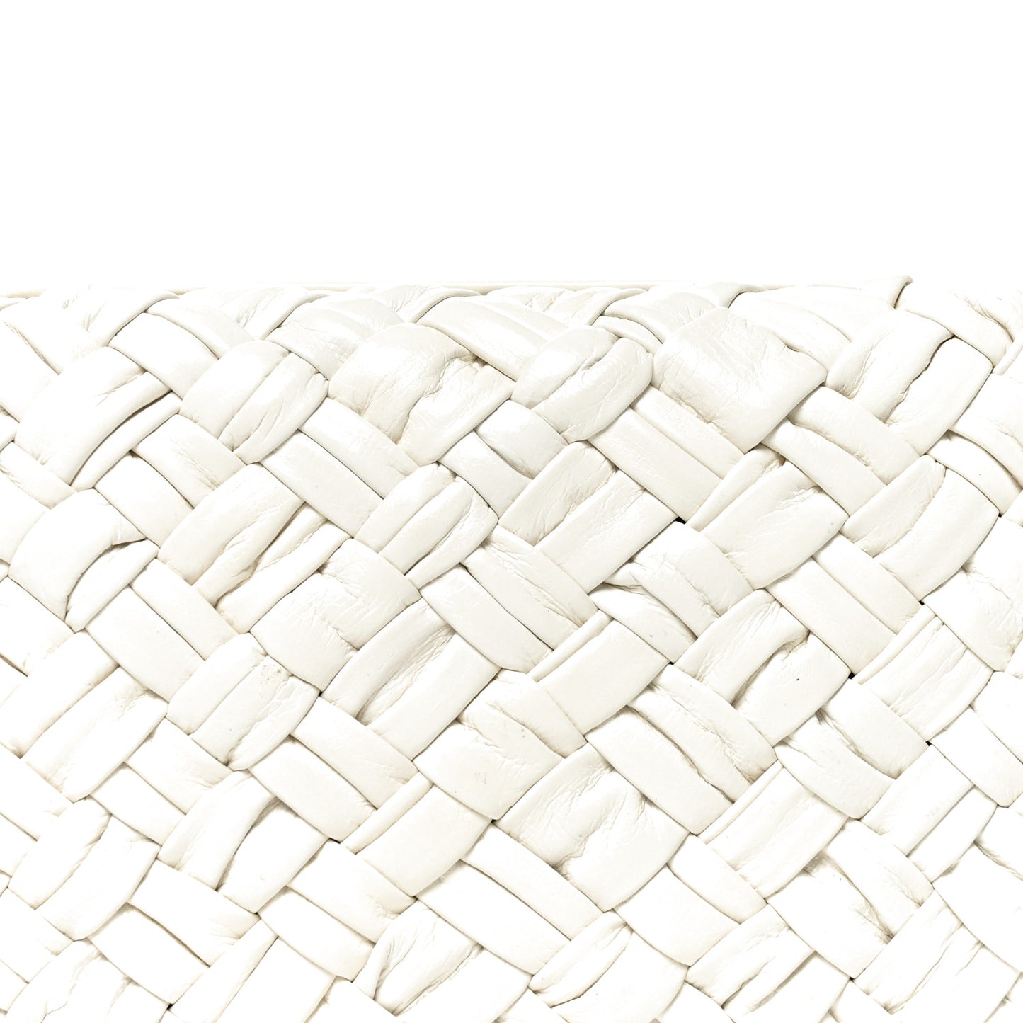 Foulard Intrecciato Knot On Strap White