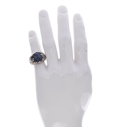 David Yurman Men's Sterling Silver Pietersite Wave Ring 62 10 2 of 6