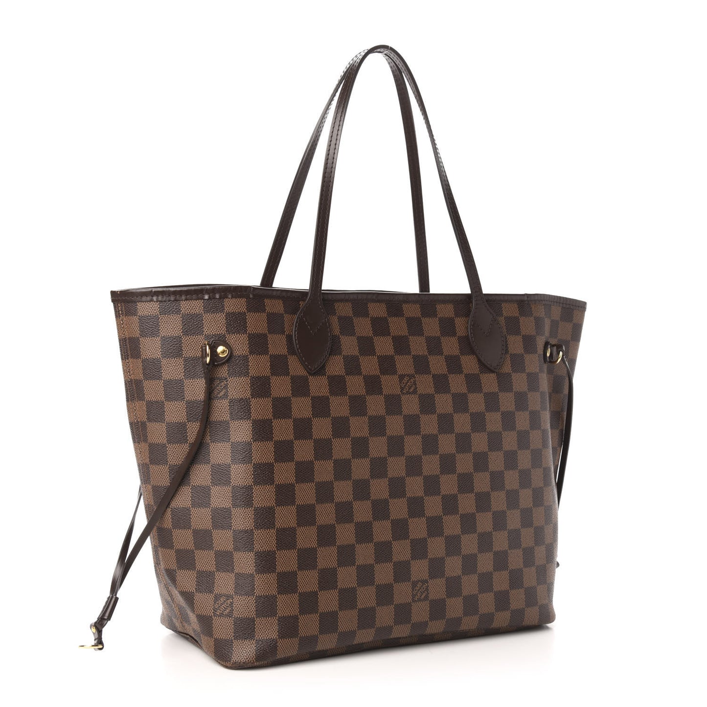Damier Ebene Neo Neverfull MM Rose Ballerine