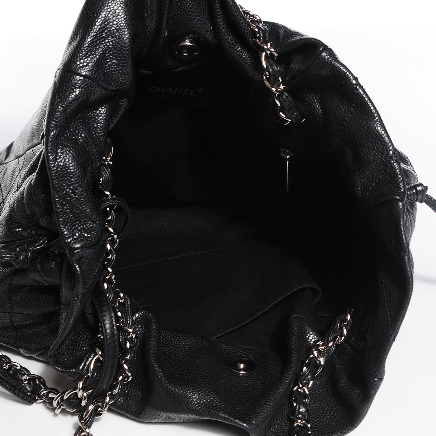 Chanel Caviar 31 Drawstring Tote Black 5 of 7