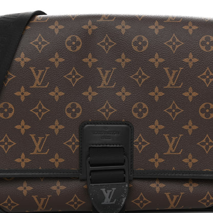 Louis Vuitton Monogram Macassar Archy Messenger GM 7 of 9