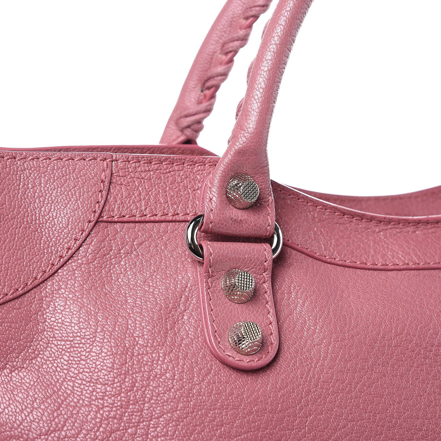 Chevre Hamilton Giant 12 Silver Hardware City Rose Bruyere