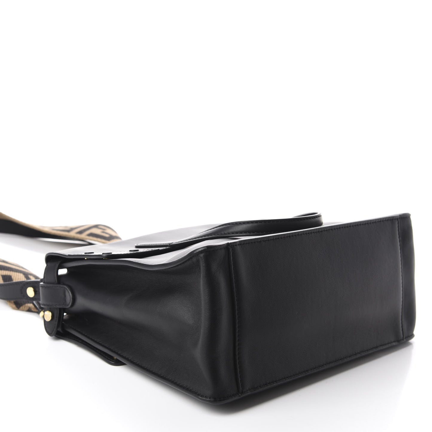 Vitello Grace Matte Large Flip Tote Black