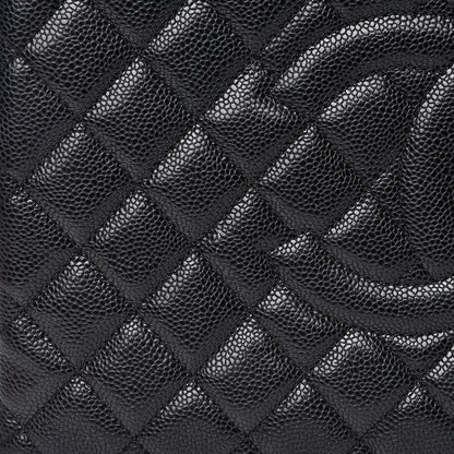 Chanel Caviar Quilted Grand Shopping Tote GST Black 12 of 14