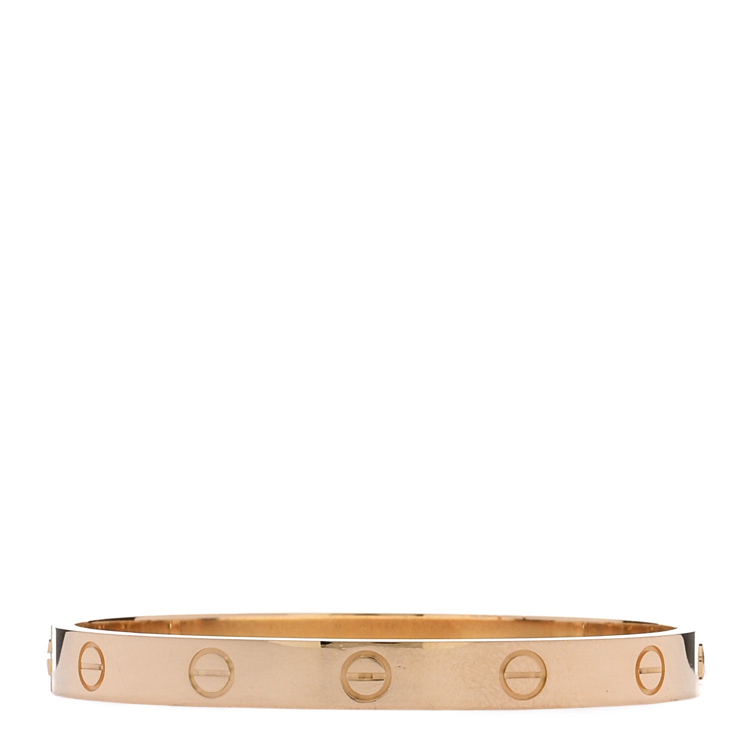 Cartier 18K Yellow Gold LOVE Bracelet 16 3 of 9