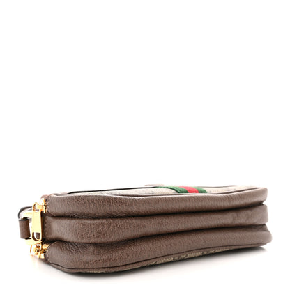 Gucci GG Supreme Monogram Web Mini Ophidia GG Bag Brown 4 of 10