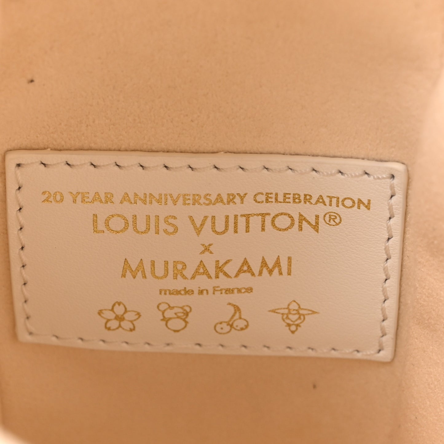 LV x TM Cowhide Monogram Multicolor Side Trunk MM White