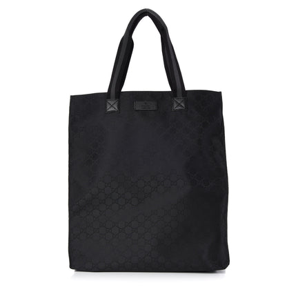 Gucci Nylon Monogram Vertical Tote Black 1 of 10
