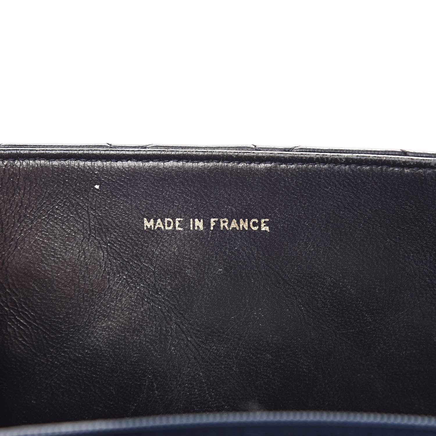 Chanel Lambskin Quilted Small Single Flap Navy 7 of 14