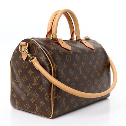 Louis Vuitton Monogram Speedy Soft Crafty 30 3 of 11