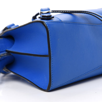 Balenciaga Smooth Calfskin Neo Classic Silver Hardware Mini City Bleu 6 of 10
