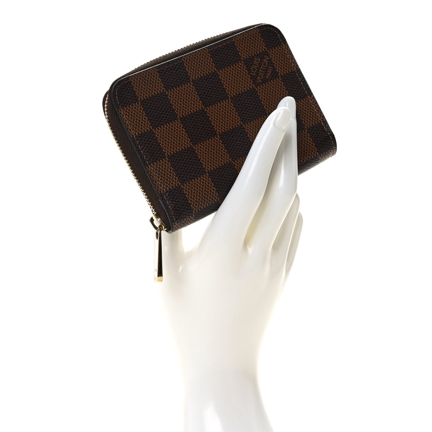 Damier Ebene Zippy Coin Purse