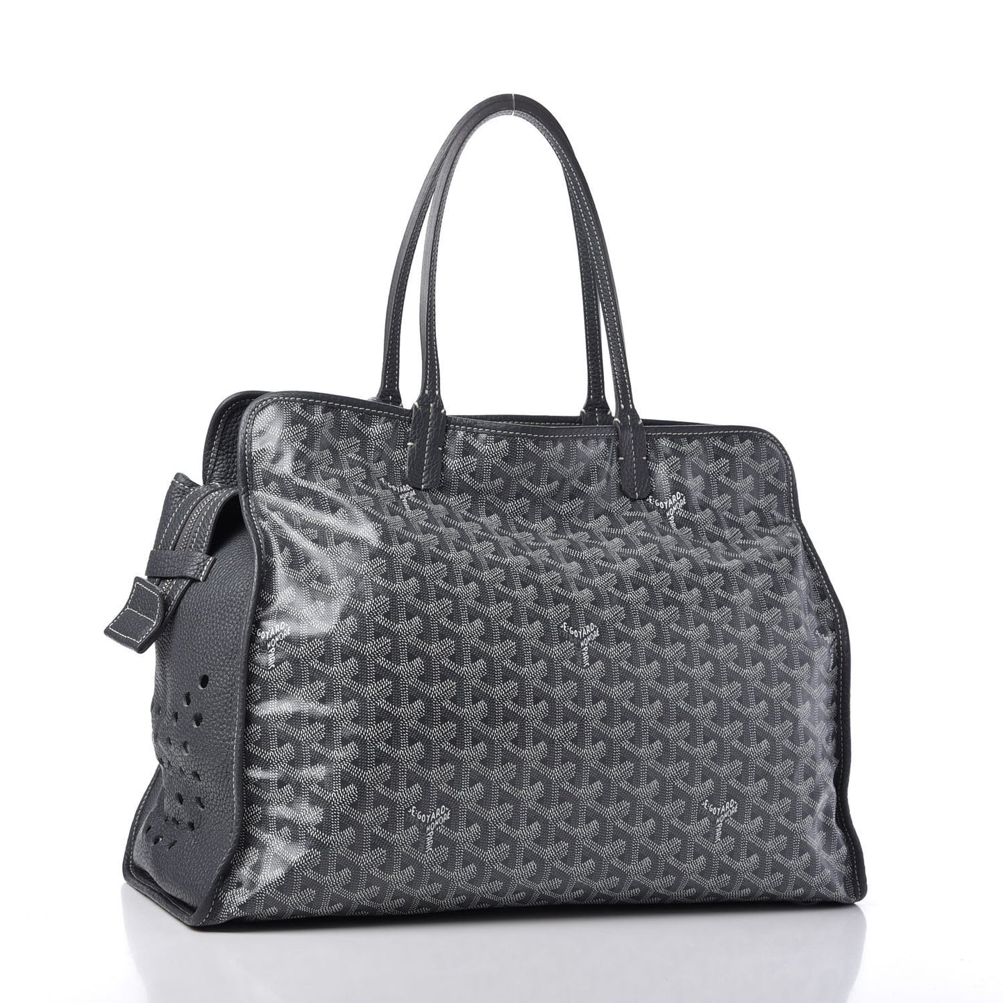 Goyardine Sac Hardy Pet Carrier PM Grey