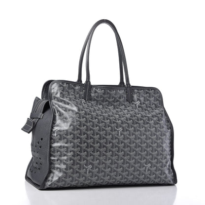 Goyard Goyardine Sac Hardy Pet Carrier PM Grey 3 of 9