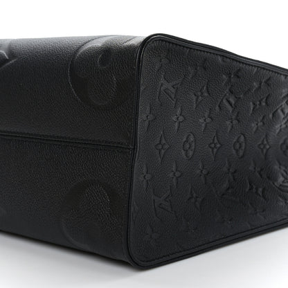 Louis Vuitton Empreinte Monogram Giant Onthego MM Black 8 of 8