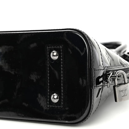 Louis Vuitton Vernis Alma BB Noir Magnetique 9 of 9
