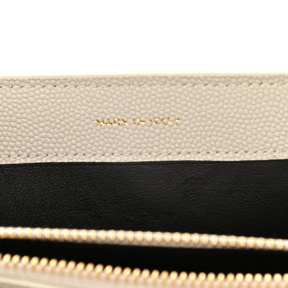Saint Laurent Grain de Poudre Mini Uptown Crossbody Bag Crema Soft 7 of 14