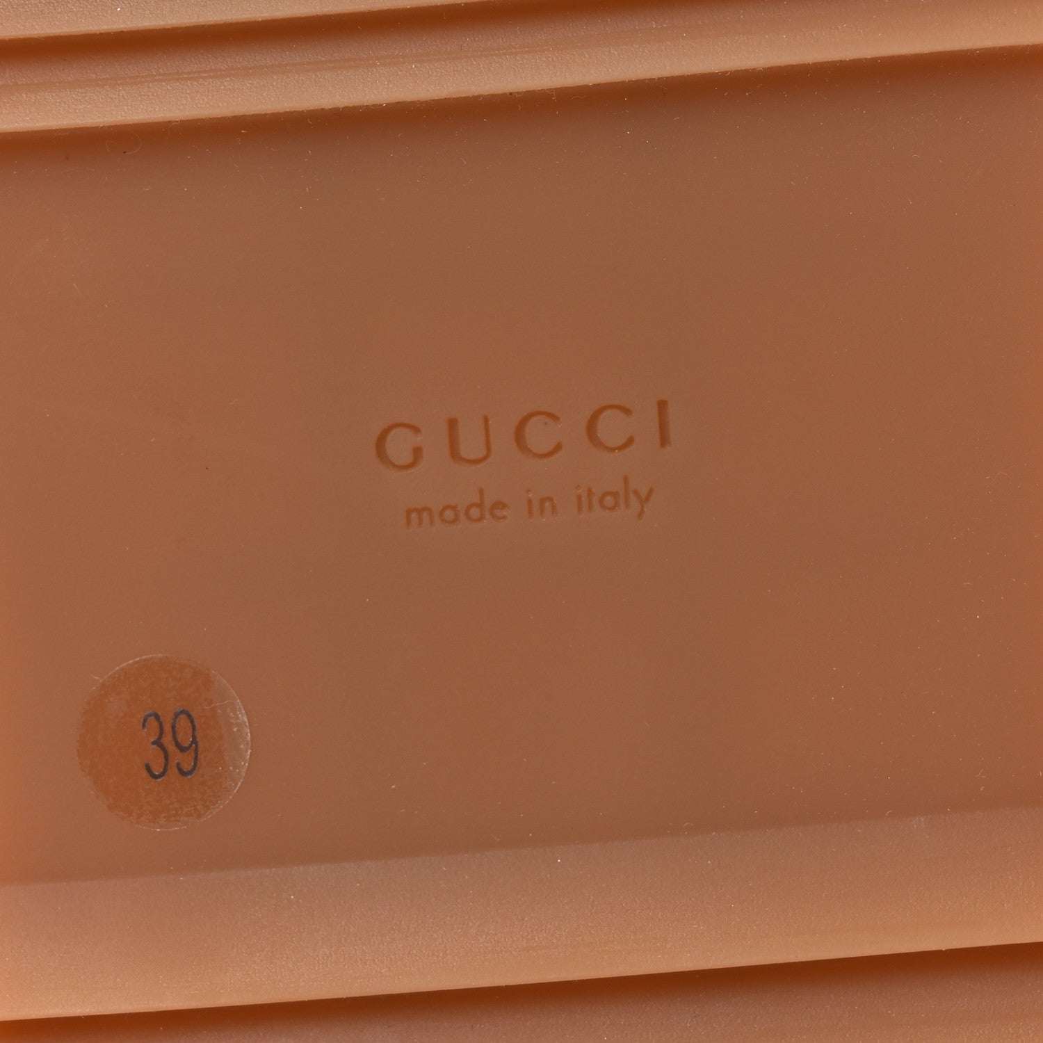 Gucci Canvas GG Monogram Angelina Platform Slide Sandals 39 Beige Ruggine 8 of 11