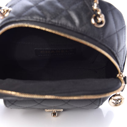 Chanel Caviar Quilted Small CC Day Backpack Black 7 of 9