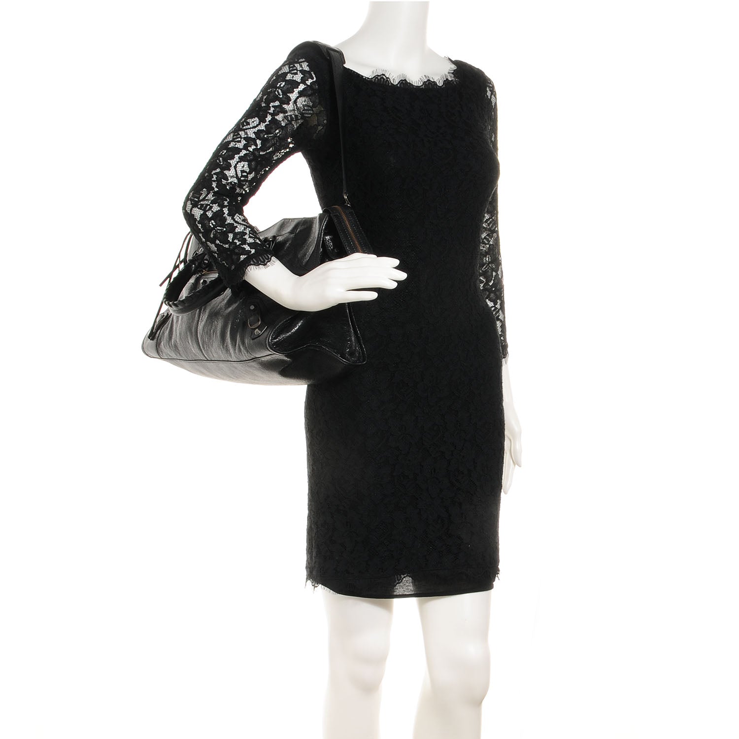 Balenciaga Agneau Part Time Black 2 of 10