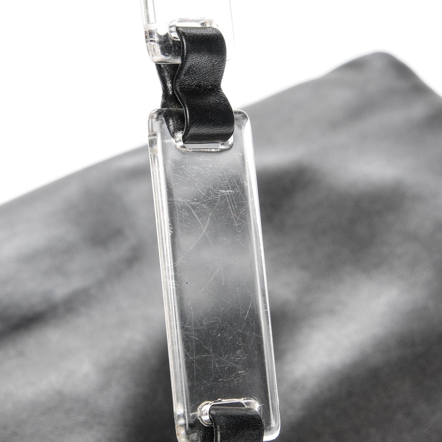 Prada Soft Calf Lucite Hobo Nero Black 10 of 11