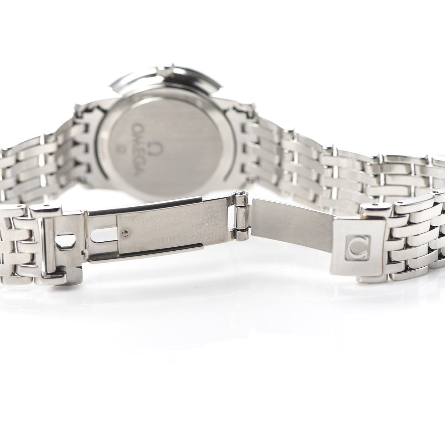 Stainless Steel Mother of Pearl 24mm De Ville Prestige Quartz Watch 424.10.24.60.05.001