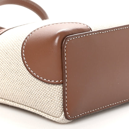 Loro Piana Cotton Linen L19 Extra Pocket Pouch Natural Caramel Sugar 8 of 9