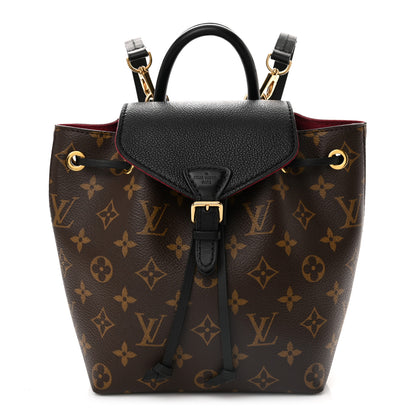 Louis Vuitton Monogram BB Montsouris NM Backpack Black 1 of 11