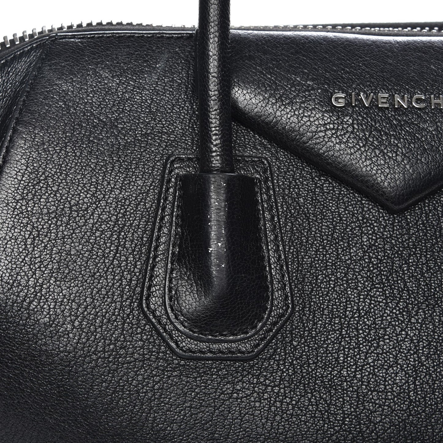 Sugar Goatskin Medium Antigona Black