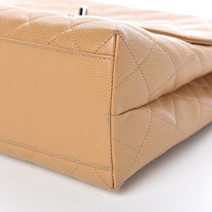 Chanel Caviar Quilted Jumbo Kelly Flap Beige 12 of 17