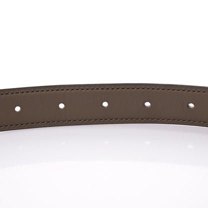 Hermes Epsom Swift 24mm Mini Constance H Belt 95 38 White Etoupe 4 of 4