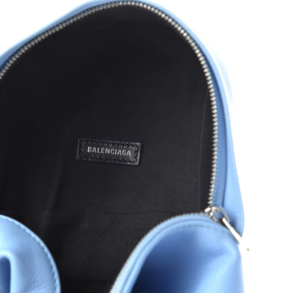 Balenciaga Smooth Calfskin Soft XXS Backpack Light Blue 7 of 8
