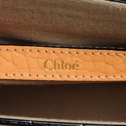 Chloe Grained Calfskin Sally Flap Bag Peach Pink 6 of 9