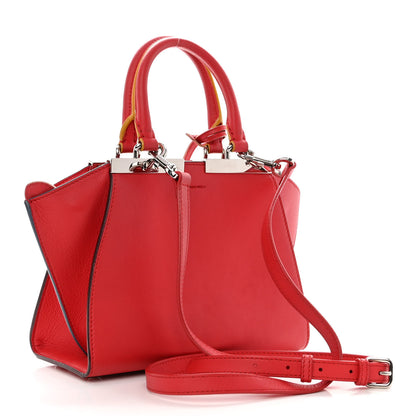 Fendi Vitello Dolce Mini 3jours Tote Fiamma 3 of 10