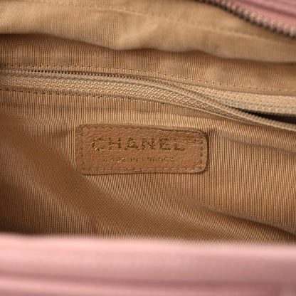 Chanel Caviar Quilted Small Bowler Pink 15 of 19