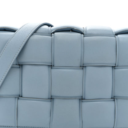 Bottega Veneta Nappa Maxi Intreccio Padded Cassette Crossbody Bag Ice 8 of 10