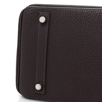 Hermes Togo BIRKIN 30 Raisin 14 of 14