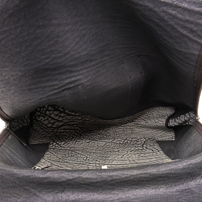 3.1 Phillip Lim Shark Embossed Calfskin 31 Hour Bag Black Cream 5 of 12