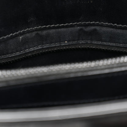 Saint Laurent Calfskin Y Quilted Monogram Monochrome Medium Loulou Chain Satchel Black 11 of 11