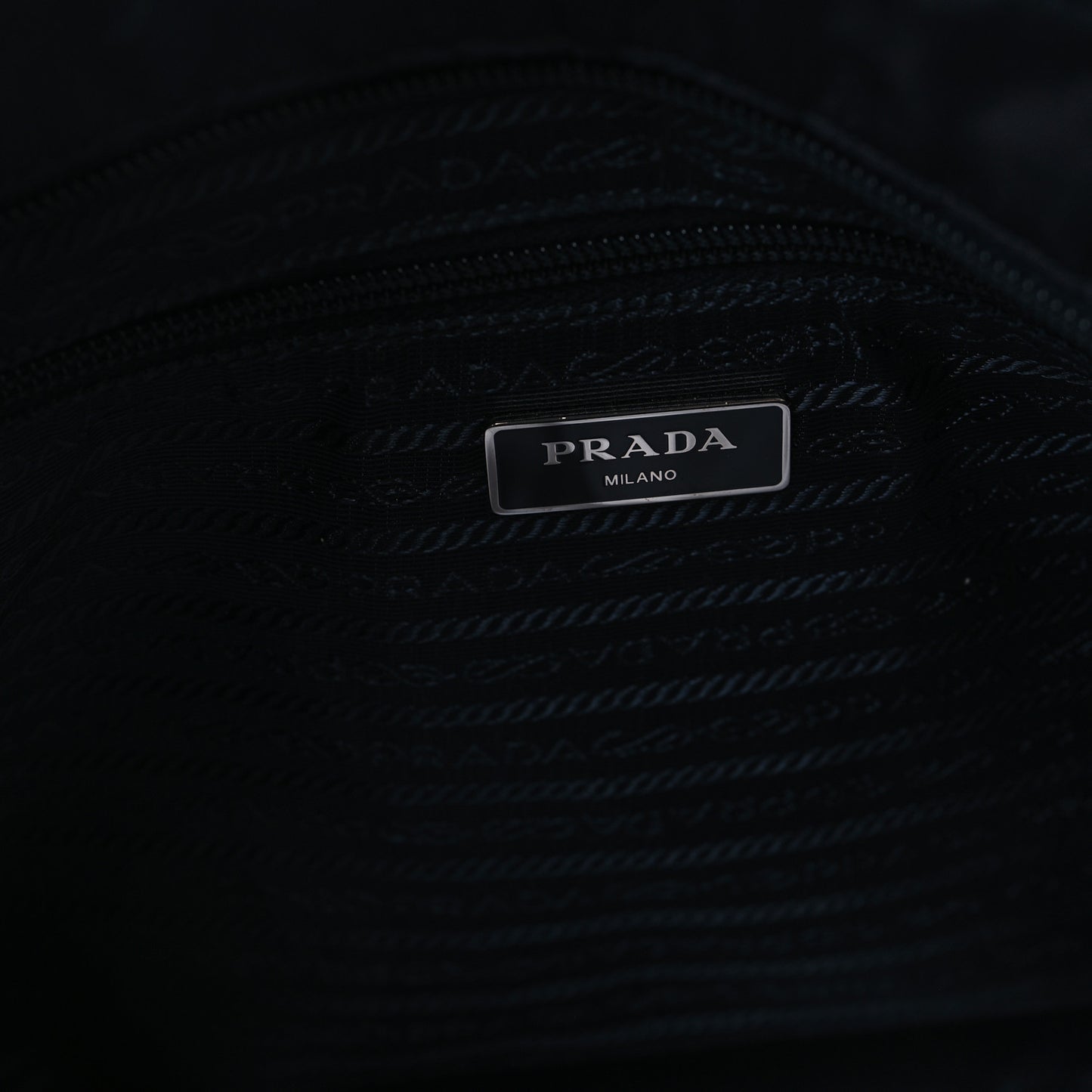 Tessuto Nylon Saffiano Vela Tote Bleu