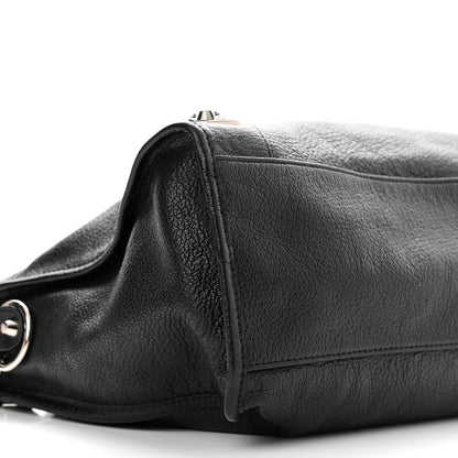 Balenciaga Chevre Silver Metallic Edge Hardware City Black 9 of 10