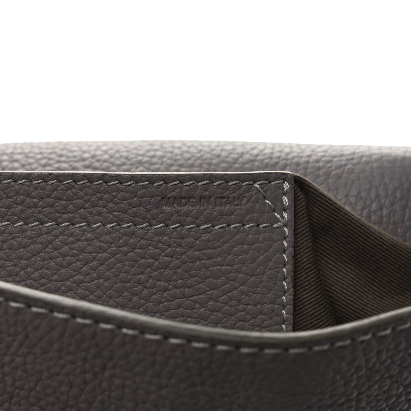 Calfskin Mini Marcie Round Crossbody Bag Cashmere Grey