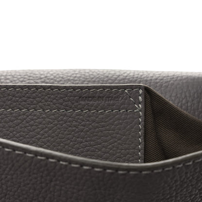 Chloe Calfskin Mini Marcie Round Crossbody Bag Cashmere Grey 7 of 9