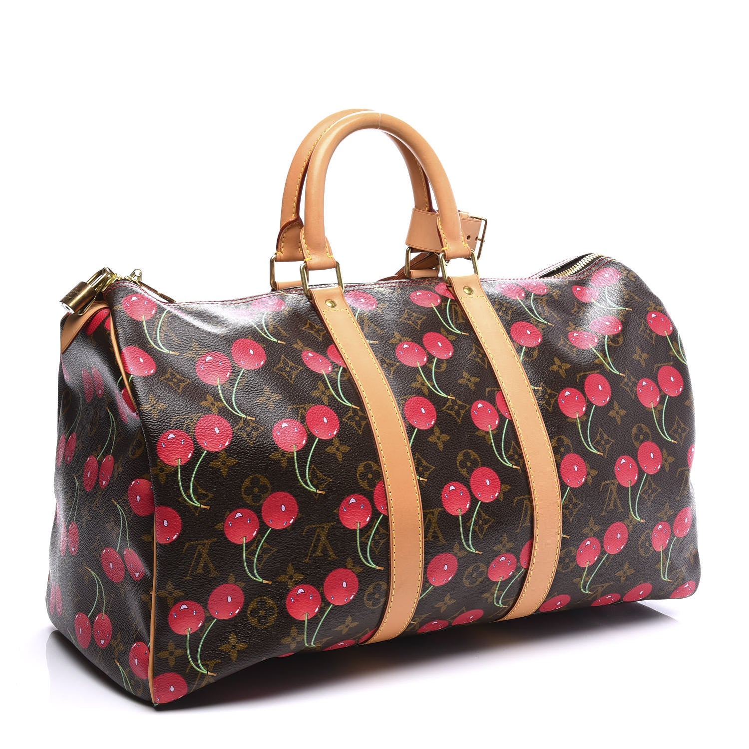 Louis Vuitton Monogram Cerises Keepall 45 2 of 12