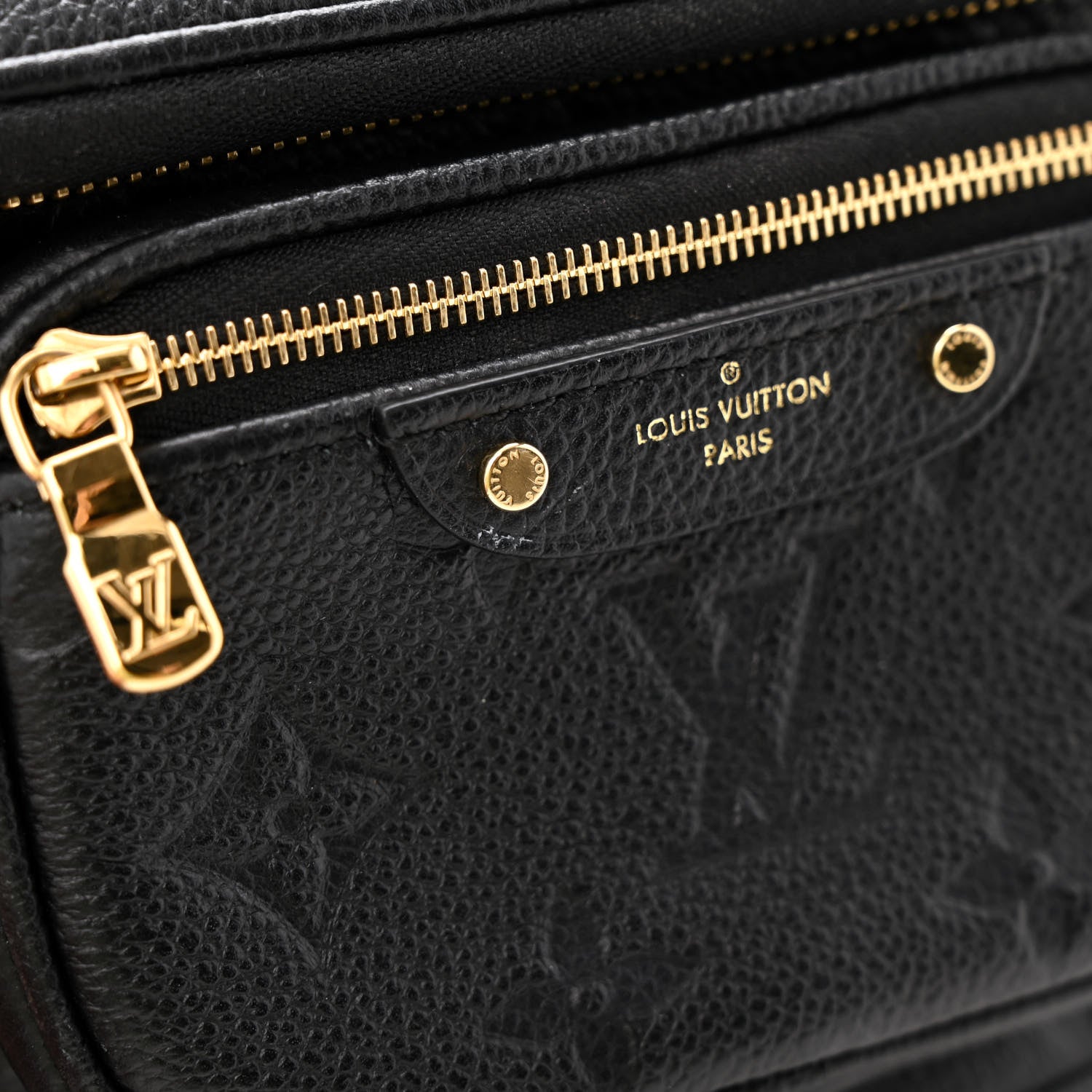 Louis Vuitton Empreinte Mini Bumbag Black 10 of 12