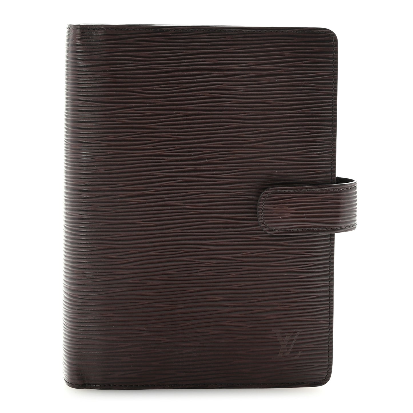 Epi Medium Ring Agenda Cover Moka
