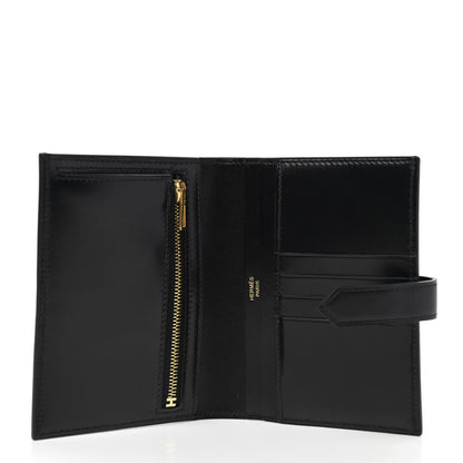 Hermes Box Bearn Compact Wallet Black 5 of 8