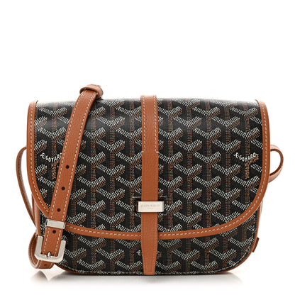 Goyard Goyardine Belvedere II PM Messenger Bag Black Gold 1 of 11