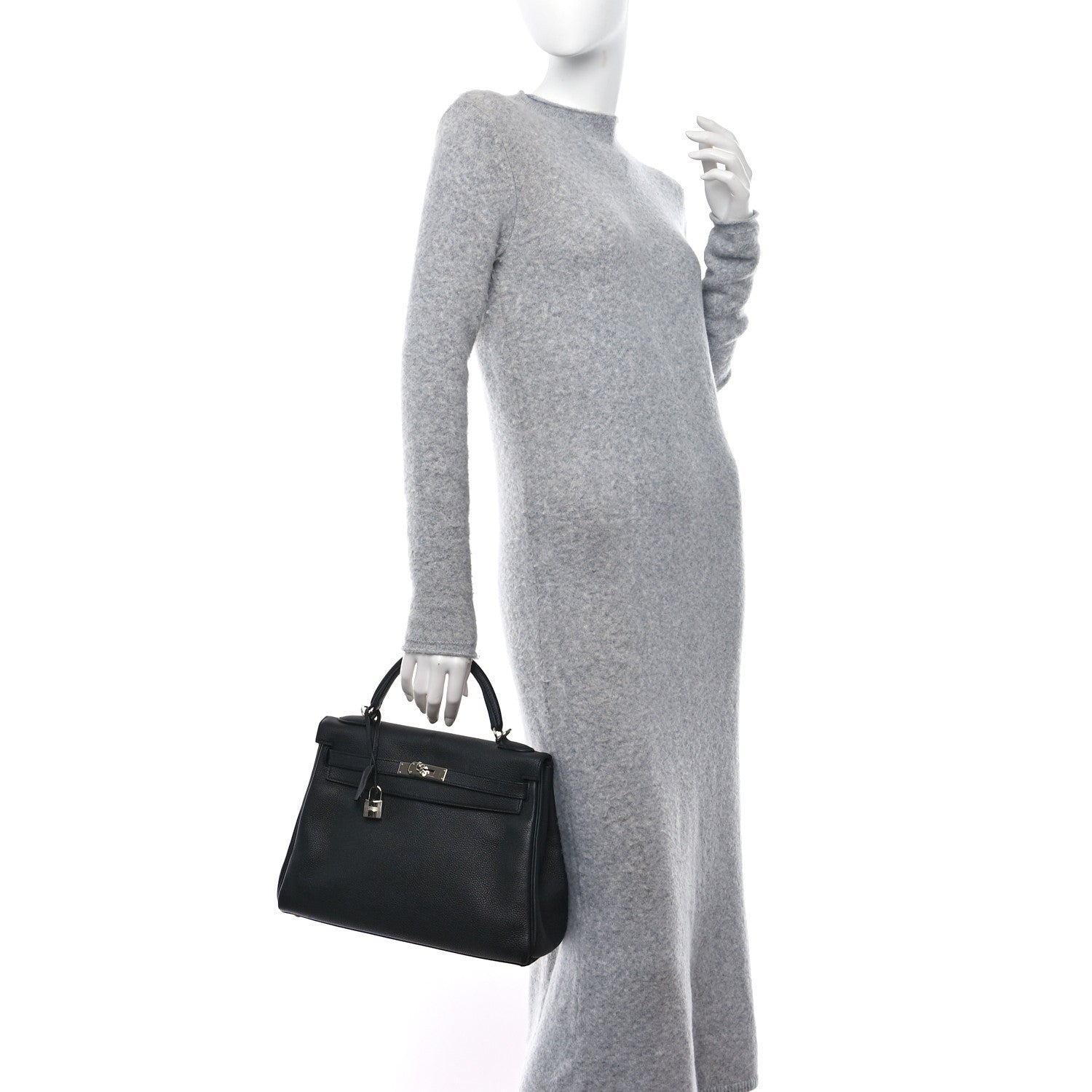 Hermes Togo Kelly Retourne 28 Black 2 of 13
