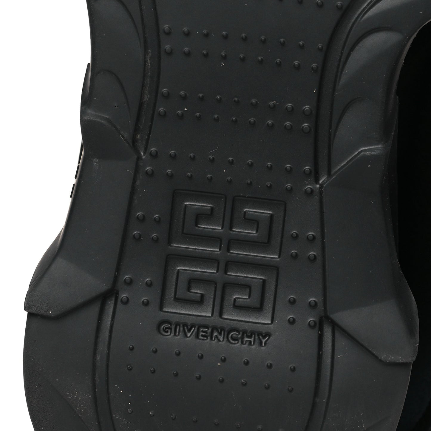 Grained Calfskin Shark Lock Biker Ankle Boots 36 Black